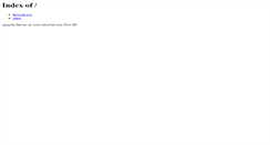 Desktop Screenshot of dworld.com